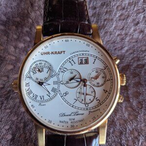UHR KRAFT Chronograph Mens Watch